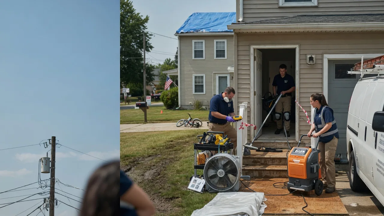 Water Damage Repair in Columbus, MI near me